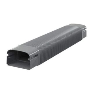 Tecnosystemi Optima leidinggoot 75mm antraciet Flexibele goot 75 mm
