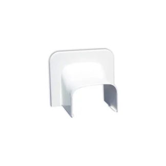 Tecnosystemi Optima plafond/wand leidinggoot 75mm wit ral9010