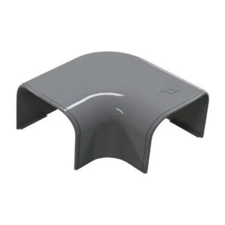 Tecnosystemi Optima platte leidinggoot 75mm antraciet