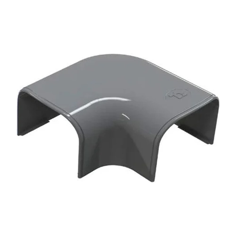 Tecnosystemi Optima platte leidinggoot 75mm antraciet