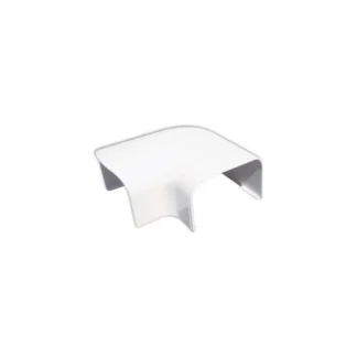 Tecnosystemi Optima platte leidinggoot 75mm wit ral9010 CP75