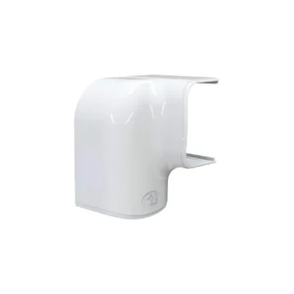 Tecnosystemi leidinggoot 75mm wit ral9010