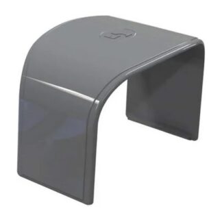 Tecnosystemi Optima verbindingssok leidinggoot 75mm antraciet