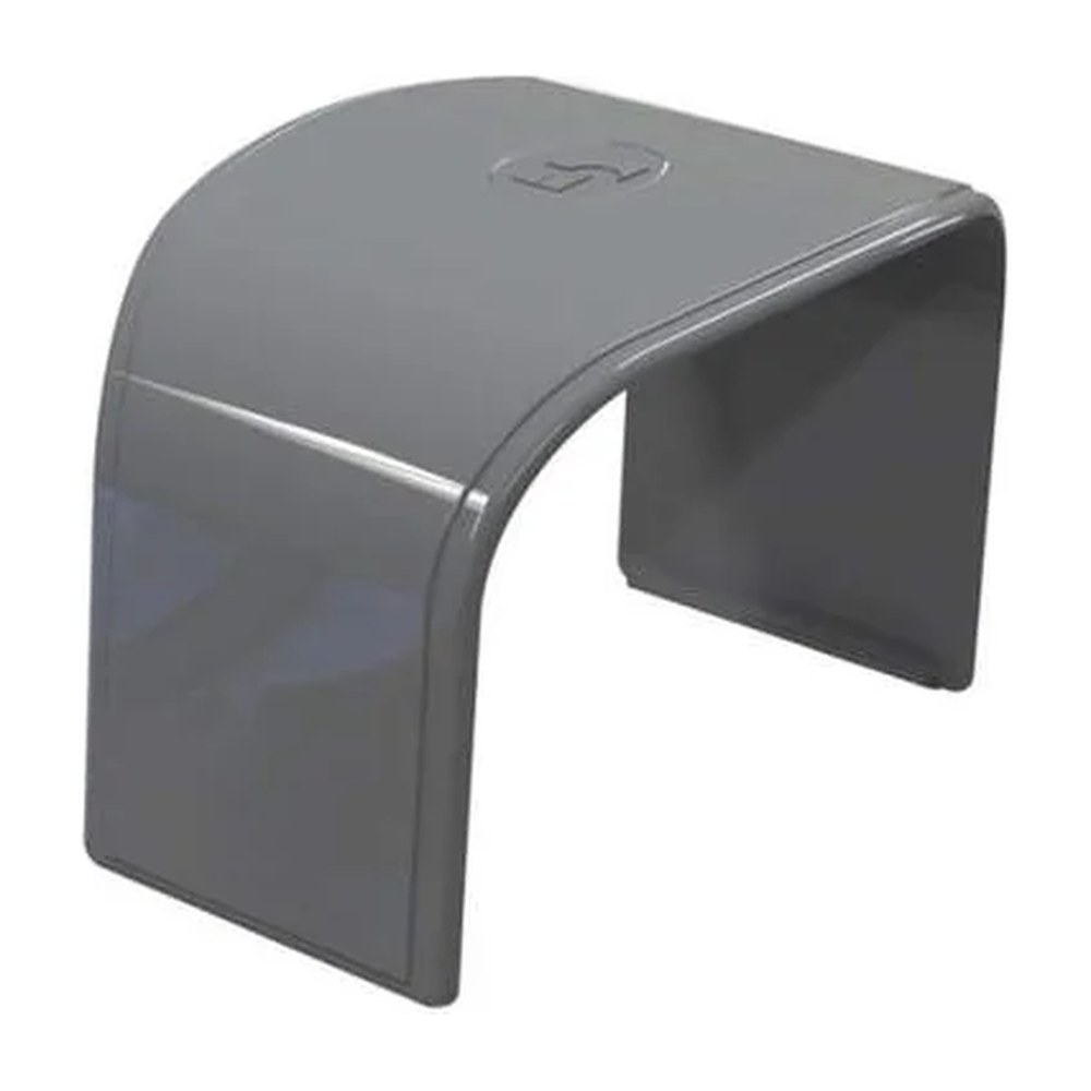 Tecnosystemi Optima verbindingssok leidinggoot 75mm antraciet