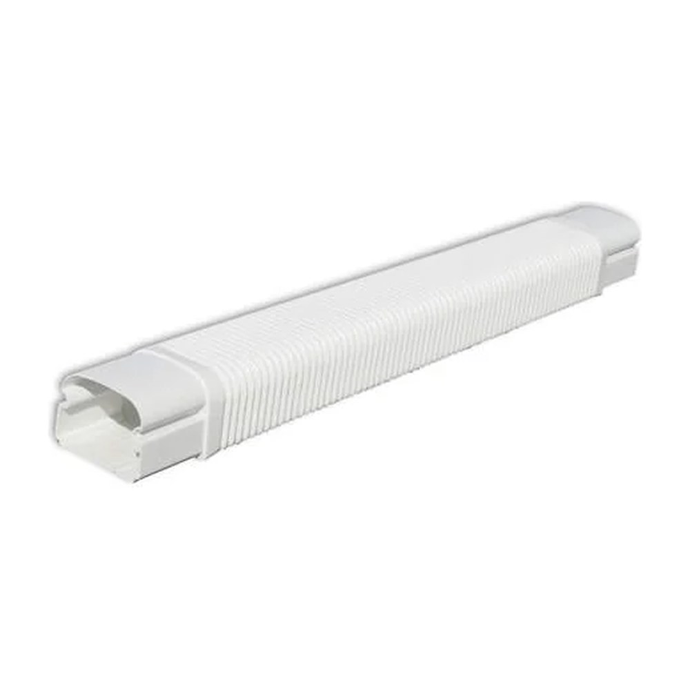 Tecnosystemi Optima leidinggoot 75mm wit ral9010 MF75