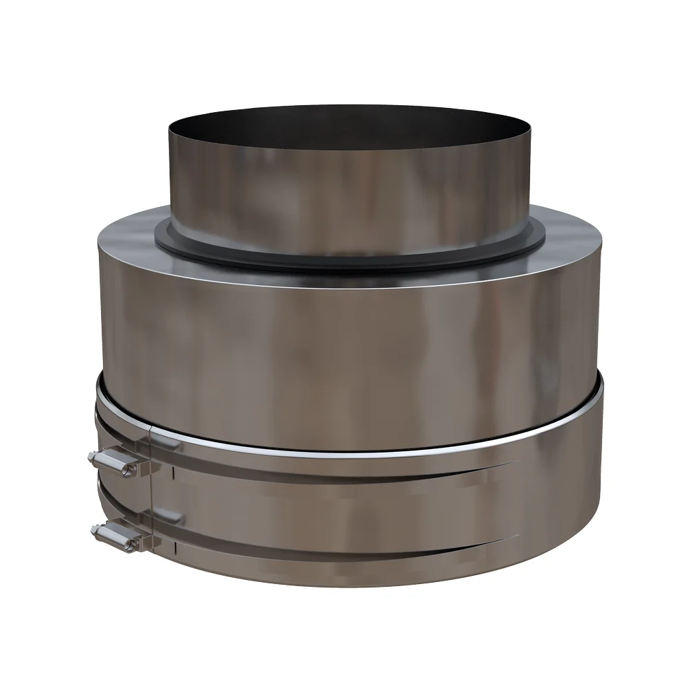 Ubbink Topsectie dakdoorvoeren inox