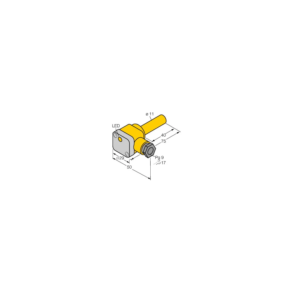 Turck inductieve benaderingsschakelaar 5300127