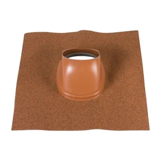 Ubbink dakdoorvoerpannen 500×500 Rood (terracotta) 9554052