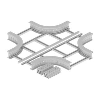 Unex kruisstuk kabelladder 135×600 ral7035