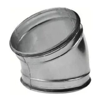 Velu bocht rond luchtkanaal 50x50 mm