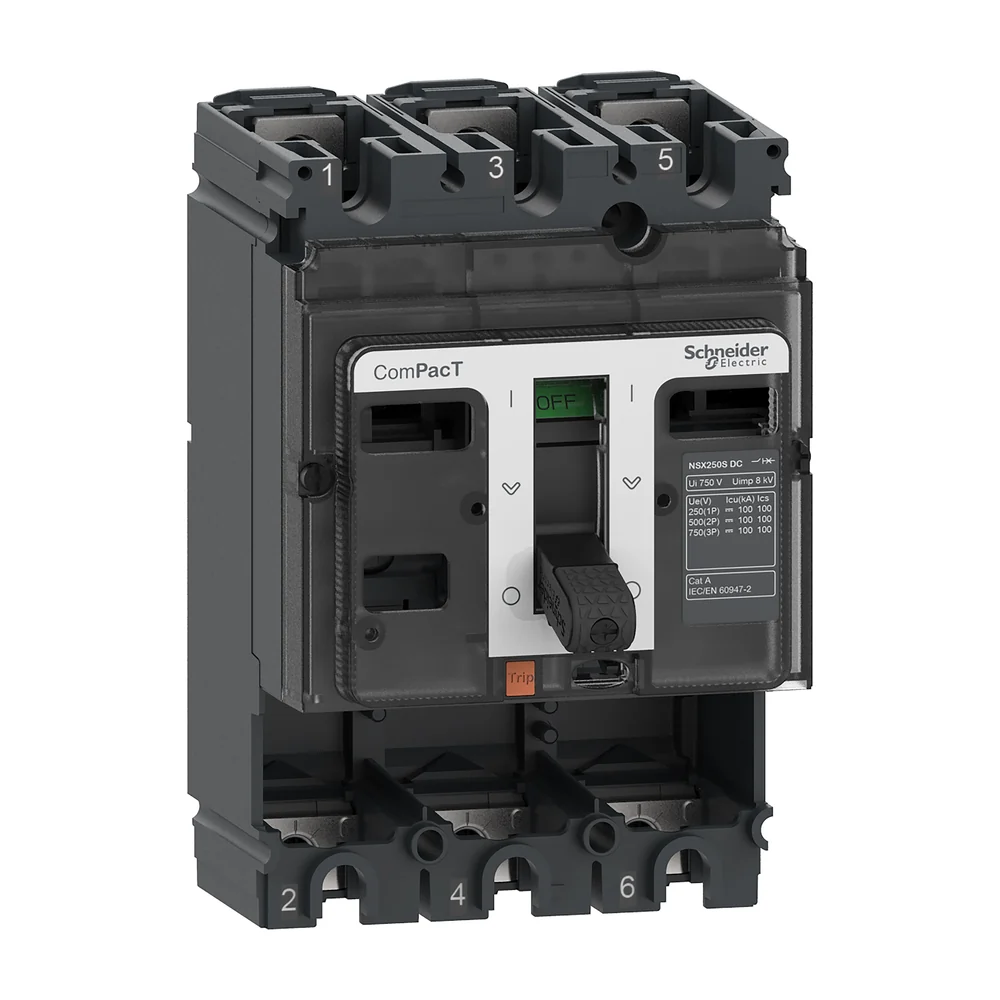 Schneider Electric ComPact vermogensschakelaar 3-polig 160 A
