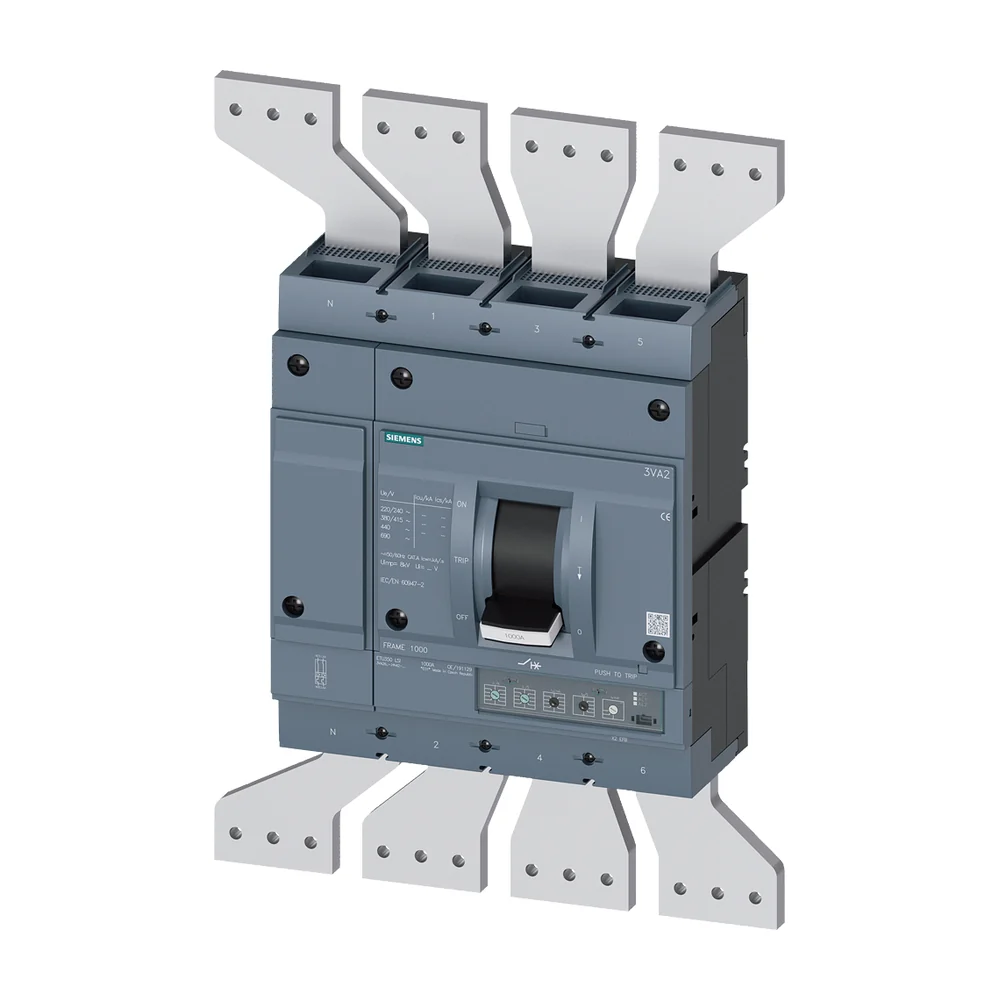 Siemens Vermogensschakelaar 4-polig 1250 A