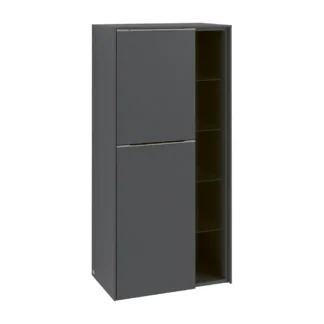 Villeroy Boch Villeroy&Boch Subway badmeubelkast 574x1200x362 mm Wand zwart
