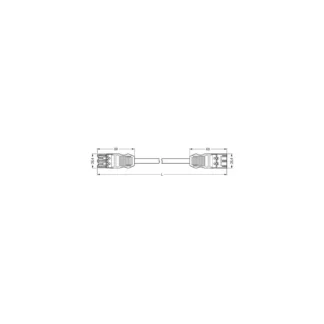 WAGO WINSTA patchkabel 3-polig 20 A 3808886