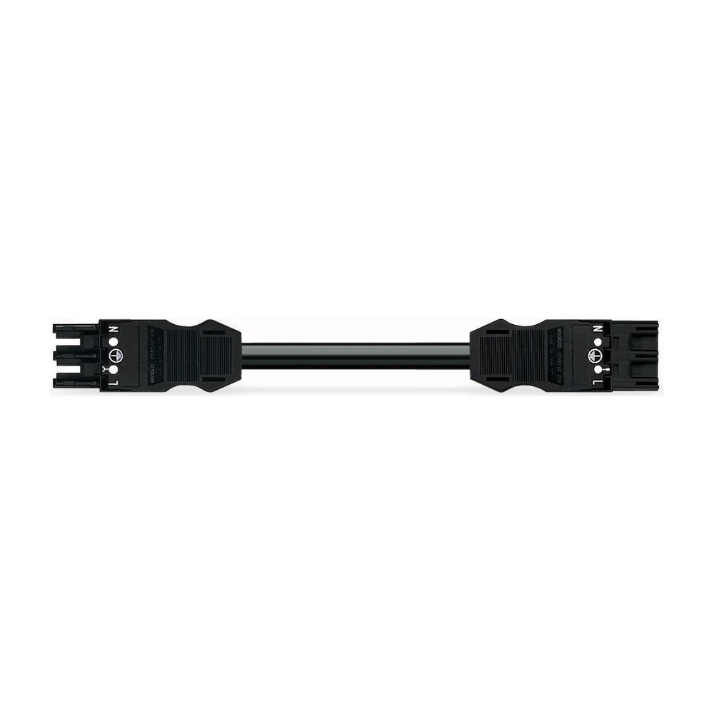 WAGO 771 3-polige verbindingskabel H05VV-F patchkabel 3-polig 20 A
