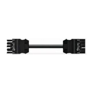 Wago H05Z1Z1-F patchkabel voor insteekbare gebouwinstallatie zwart