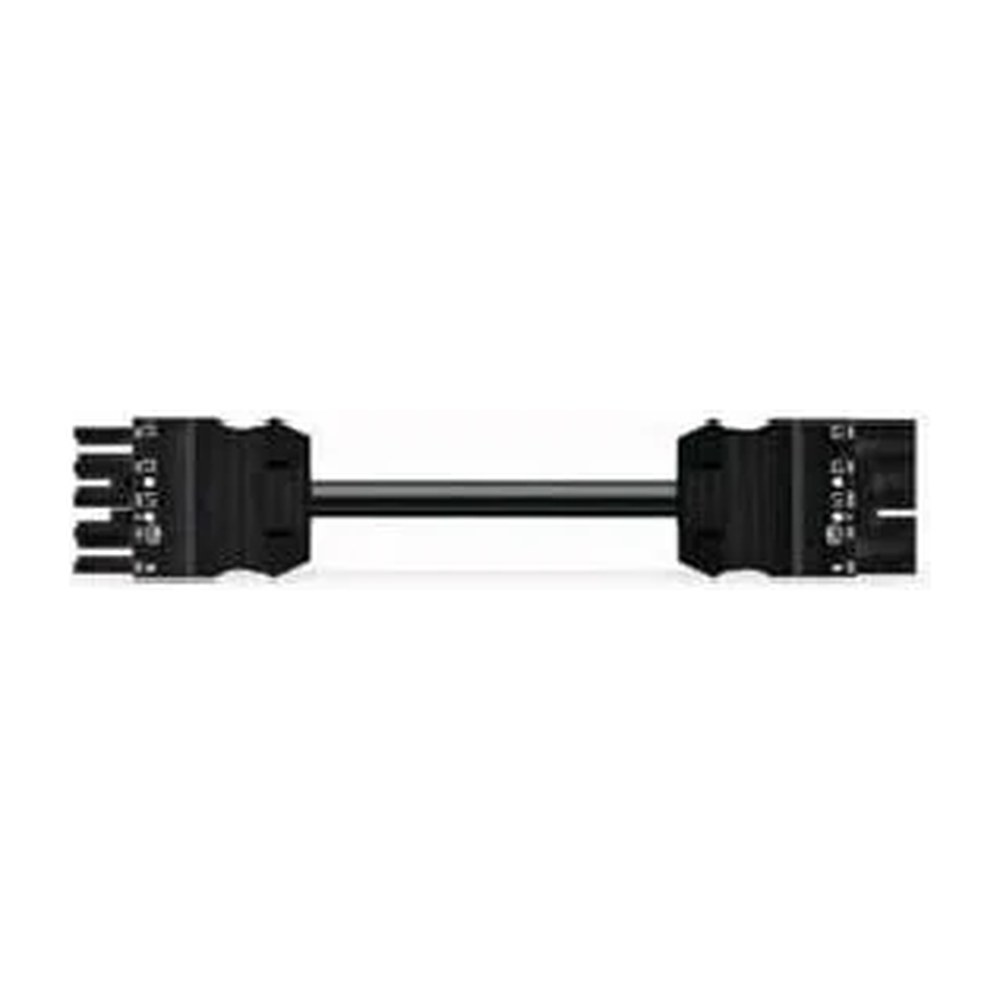 Wago H05Z1Z1-F patchkabel voor insteekbare gebouwinstallatie zwart