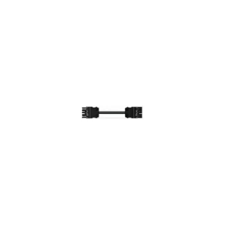 Wago H05Z1Z1-F patchkabel voor insteekbare gebouwinstallatie zwart