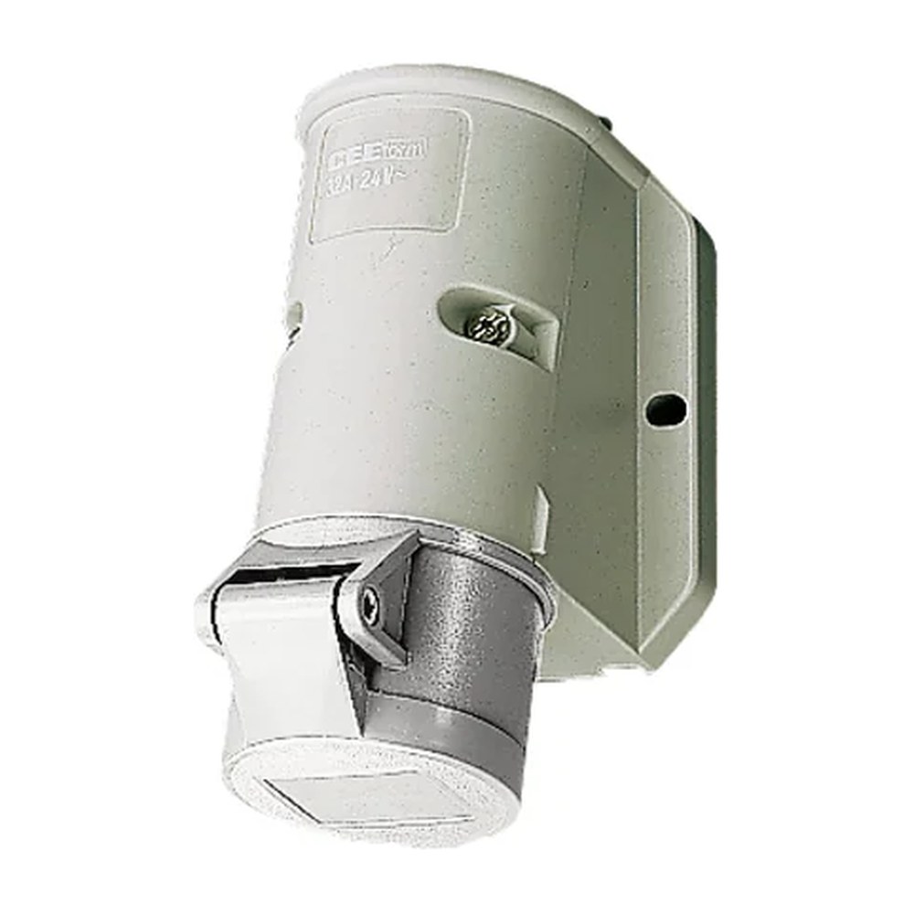 Mennekes cee-wandcontactdoos 2-polig
