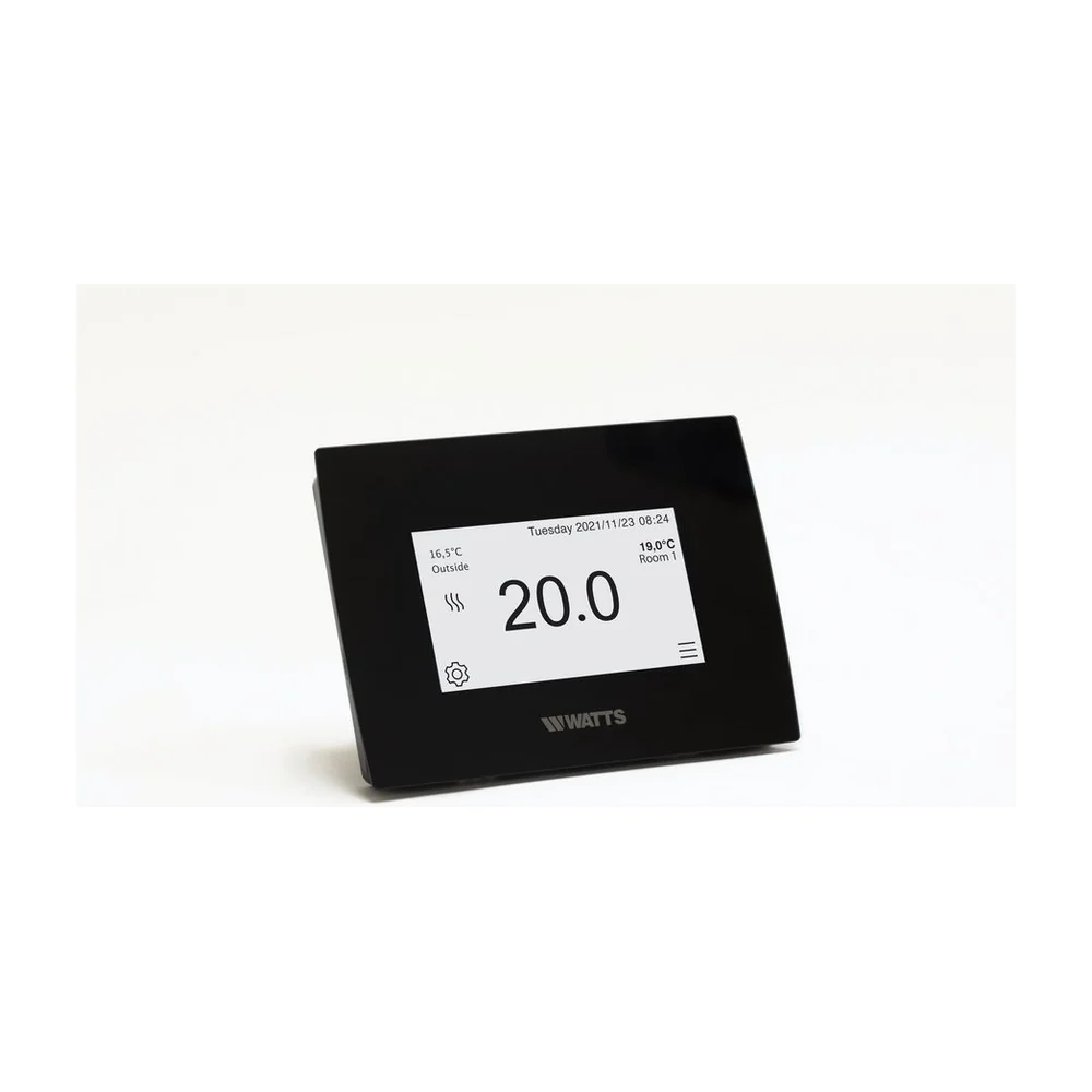 Watts Touchscreen Vision slimme thermostaten zwart