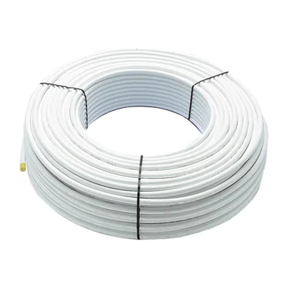 Wavin Tigris Pex/al Meerlagenbuis buis op rol wit 8764815