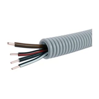 Wavin voorbedrade flexbuis VD flexibele buis draad Grijs 2783594