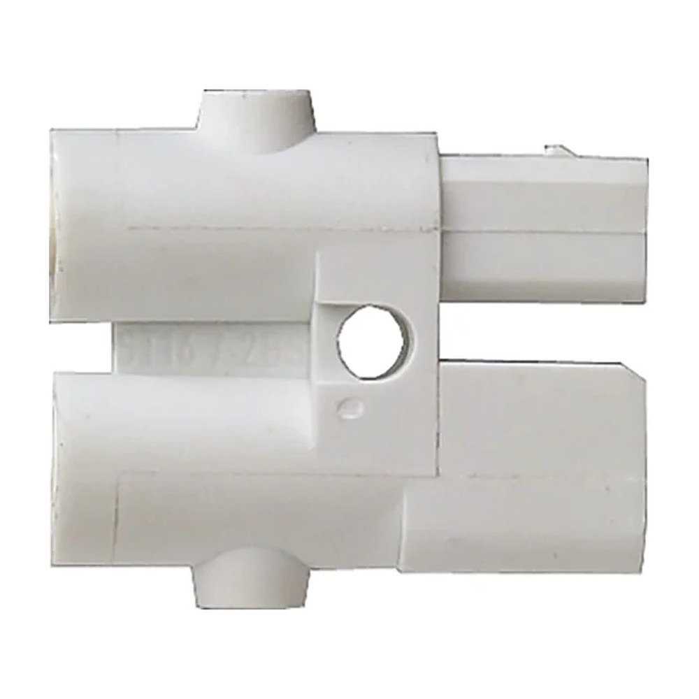 Wieland connector voor insteekbare gebouwinstallatie wit