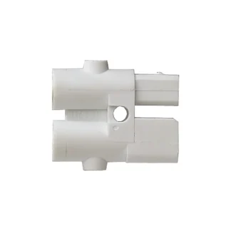 Wieland connector voor insteekbare gebouwinstallatie wit