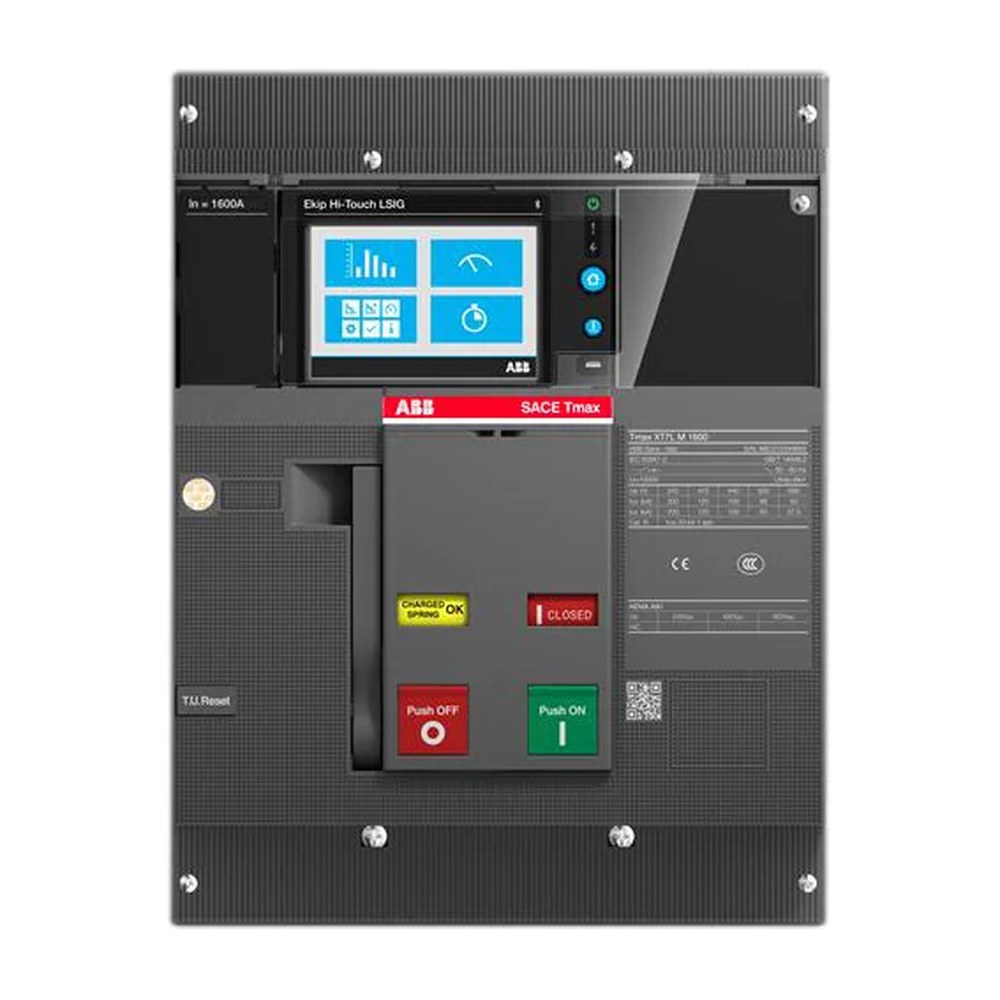 ABB XT7H M Compleet 3-polig inbouwapparaat vermogensschakelaar 1250 A