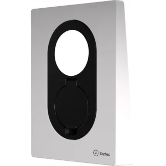 Zaptec frontcover GO, Cloud White