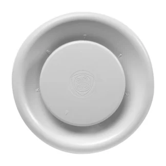 Zehnder Afzuigventiel STK roosters ral9010 1-100/125 kunststof verpakt